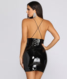 Ms. Officer Mini Dress