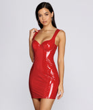 You’ll make a statement in Bad Behavior Faux Leather Bodycon as an NYE club dress, a tight dress for holiday parties, sexy clubwear, or a sultry bodycon dress for that fitted silhouette.