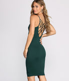 Chic And Strappy Mini Dress is the perfect Homecoming look pick with on-trend details to make the 2023 HOCO dance your most memorable event yet!
