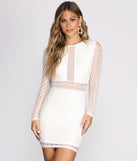 Alluring In Lace Mini Dress is a trendy pick to create 2023 festival outfits, festival dresses, outfits for concerts or raves, and complete your best party outfits!