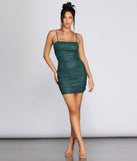 Glitter Mesh Mini Dress is the perfect Homecoming look pick with on-trend details to make the 2023 HOCO dance your most memorable event yet!