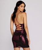 Standout Sequins Mini Dress is the perfect Homecoming look pick with on-trend details to make the 2023 HOCO dance your most memorable event yet!