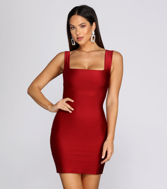Stylish Sheen Mini Dress is the perfect Homecoming look pick with on-trend details to make the 2023 HOCO dance your most memorable event yet!