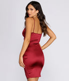 Sweetheart In Satin Mini Dress is the perfect Homecoming look pick with on-trend details to make the 2023 HOCO dance your most memorable event yet!