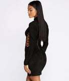 Lace Up Suede Mini Dress is the perfect Homecoming look pick with on-trend details to make the 2023 HOCO dance your most memorable event yet!