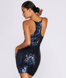 Sequin Seduction Mini Dress is the perfect Homecoming look pick with on-trend details to make the 2023 HOCO dance your most memorable event yet!