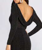Showstopper Glitter Mini Dress is the perfect Homecoming look pick with on-trend details to make the 2023 HOCO dance your most memorable event yet!