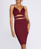 You’ll make a statement in Get The Ponte Cut Out Dress as an NYE club dress, a tight dress for holiday parties, sexy clubwear, or a sultry bodycon dress for that fitted silhouette.