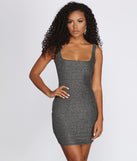 Glitz And Glitter Mini Dress helps create the best bachelorette party outfit or the bride's sultry bachelorette dress for a look that slays!