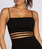 Cut Out The Drama Mini Dress is the perfect Homecoming look pick with on-trend details to make the 2023 HOCO dance your most memorable event yet!