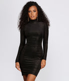 Vivacious Viper Velvet Burnout Mini Dress helps create the best bachelorette party outfit or the bride's sultry bachelorette dress for a look that slays!