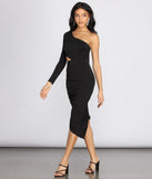 Pick A Side One Shoulder Mini Dress is a trendy pick to create 2023 festival outfits, festival dresses, outfits for concerts or raves, and complete your best party outfits!