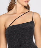 Under The Stars Glitter Mini Dress