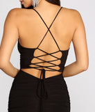 Deep Love Ruched Back Mini Dress is the perfect Homecoming look pick with on-trend details to make the 2023 HOCO dance your most memorable event yet!