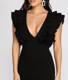 Ruffle Along The Edges Mini Dress is a trendy pick to create 2023 festival outfits, festival dresses, outfits for concerts or raves, and complete your best party outfits!