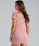 Romance In Ruffles Mini Dress for Homecoming 2022, Winter Formal Dances, Holiday Dress, Military Balls, Bridesmaids, Wedding Guests, and Prom