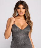 You’ll look stunning in the Issa Celebration Glitter Mini Dress when paired with its matching separate to create a glam clothing set perfect for parties, date nights, concert outfits, back-to-school attire, or for any summer event!