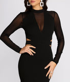 Chic Cut Out Waist Mini Dress creates the perfect summer wedding guest dress or cocktail party dresss with stylish details in the latest trends for 2023!