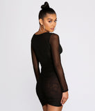 Talk Of The Town Ruched Mini Dress