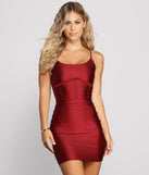 You’ll make a statement in Sultry Moment Scoop Neck Mini Dress as an NYE club dress, a tight dress for holiday parties, sexy clubwear, or a sultry bodycon dress for that fitted silhouette.