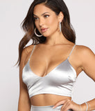 Out of This World Satin Mini Dress