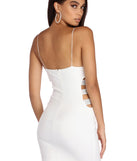Triple Threat Rhinestone Bodycon Dress