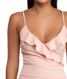 Tea Time Ruffle Dress