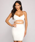 Sultry And Strappy Mini Dress is a trendy pick to create 2023 festival outfits, festival dresses, outfits for concerts or raves, and complete your best party outfits!