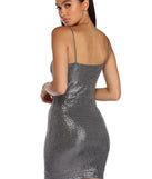 Flashy In Sequins Dress
