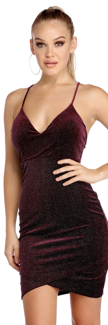 You’ll make a statement in Velvet Stunner Mini Dress as an NYE club dress, a tight dress for holiday parties, sexy clubwear, or a sultry bodycon dress for that fitted silhouette.