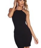 You’ll make a statement in Make It Contemporary Mini Dress as an NYE club dress, a tight dress for holiday parties, sexy clubwear, or a sultry bodycon dress for that fitted silhouette.
