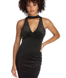 You’ll make a statement in Electric Lights Mini Choker Dress as an NYE club dress, a tight dress for holiday parties, sexy clubwear, or a sultry bodycon dress for that fitted silhouette.