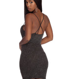 Midnight Glamour Mini Dress
