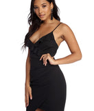 Radiant In Rhinestones Mini Dress provides gorgeous formal dress style to feel beautiful for Homecoming 2023, Bridesmaids, Wedding Guests, Winter Formal Dance, Military Balls, and Prom.