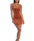 Indulge Velvet Mini Dress