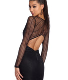 Evening Affair Lace Mini Dress