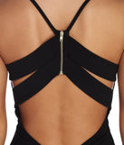 Curves Ahead Open Back Dress