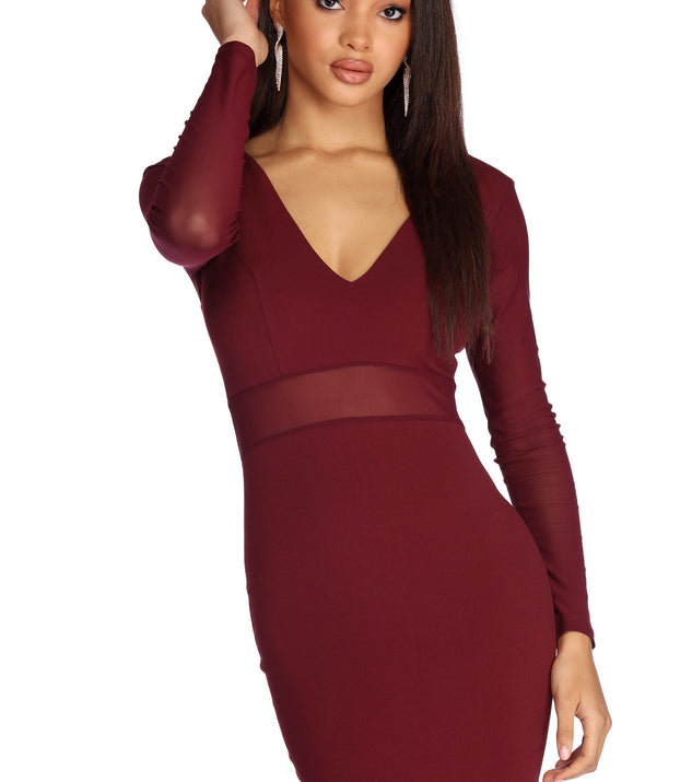 You’ll make a statement in Add Some Mesh Mini Dress as an NYE club dress, a tight dress for holiday parties, sexy clubwear, or a sultry bodycon dress for that fitted silhouette.