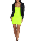 Neon Attraction Mini Dress