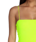 Neon Attraction Mini Dress