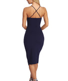 Wrapped In Style Midi Dress