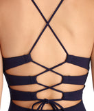Slay In Lattice Mini Dress creates the perfect spring wedding guest dress or cocktail attire with stylish details in the latest trends for 2023!