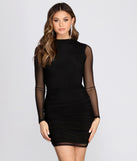 You’ll make a statement in Best Dressed In Mesh Mini Dress as an NYE club dress, a tight dress for holiday parties, sexy clubwear, or a sultry bodycon dress for that fitted silhouette.