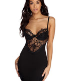 You’ll make a statement in Tease Of Lace Bustier Dress as an NYE club dress, a tight dress for holiday parties, sexy clubwear, or a sultry bodycon dress for that fitted silhouette.
