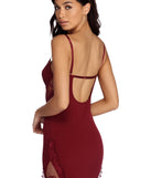 Tease Of Lace Bustier Dress