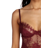 Tease Of Lace Bustier Dress
