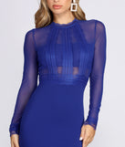 Too Royal Mesh Bodycon Dress is the perfect Homecoming look pick with on-trend details to make the 2023 HOCO dance your most memorable event yet!