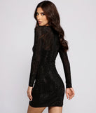 Capture The Spotlight Heat Stone Mini Dress