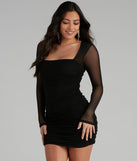 You’ll make a statement in Mesmerize In Mesh Ruched Mini Dress as an NYE club dress, a tight dress for holiday parties, sexy clubwear, or a sultry bodycon dress for that fitted silhouette.