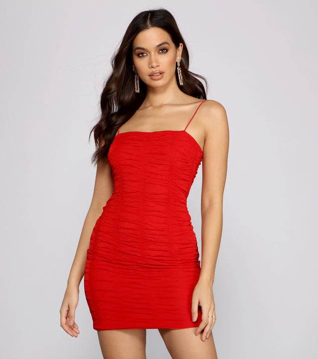 You’ll make a statement in All About That Mesh Mini Dress as an NYE club dress, a tight dress for holiday parties, sexy clubwear, or a sultry bodycon dress for that fitted silhouette.